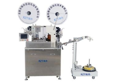 China 650Kg Wire Terminal Crimping Machine , Digital Wire Processing Equipment factory